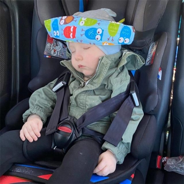 Baby Car Seat Head Support Band