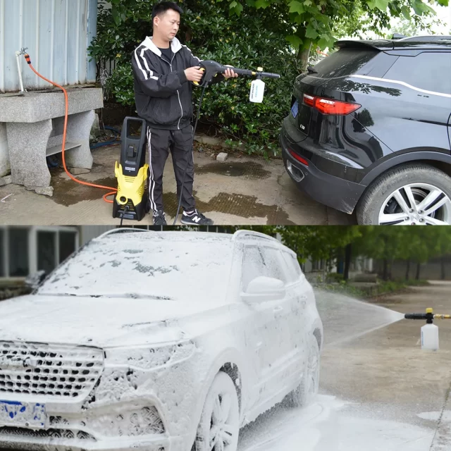 Pressure Washer Snow Foam Lance Foam Nozzle Foam Cannon Soap Gun for Ryobi Karcher Huter Makita High Pressure Cleaner