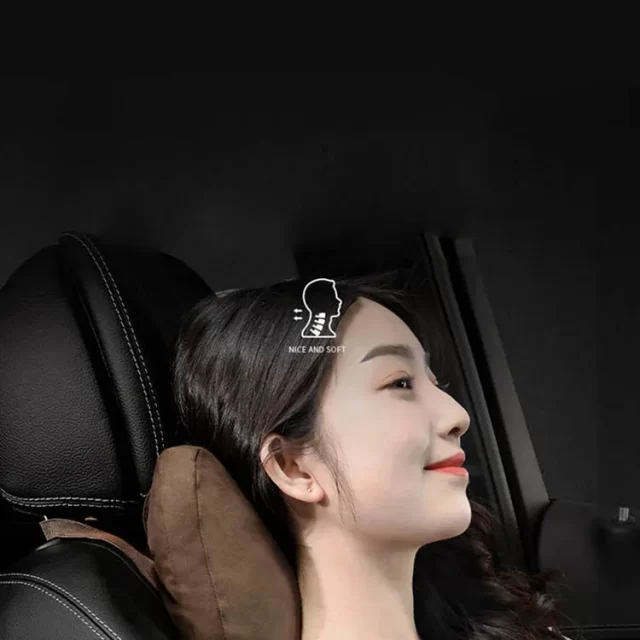 Top Quality Car Headrest Neck Support Seat / Maybach Design S Class Soft Universal Adjustable Car Pillow Neck Rest Cushion