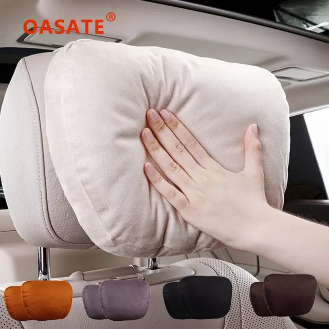 Top Quality Car Headrest Neck Support Seat / Maybach Design S Class Soft Universal Adjustable Car Pillow Neck Rest Cushion